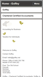 Mobile Screenshot of goffey.net